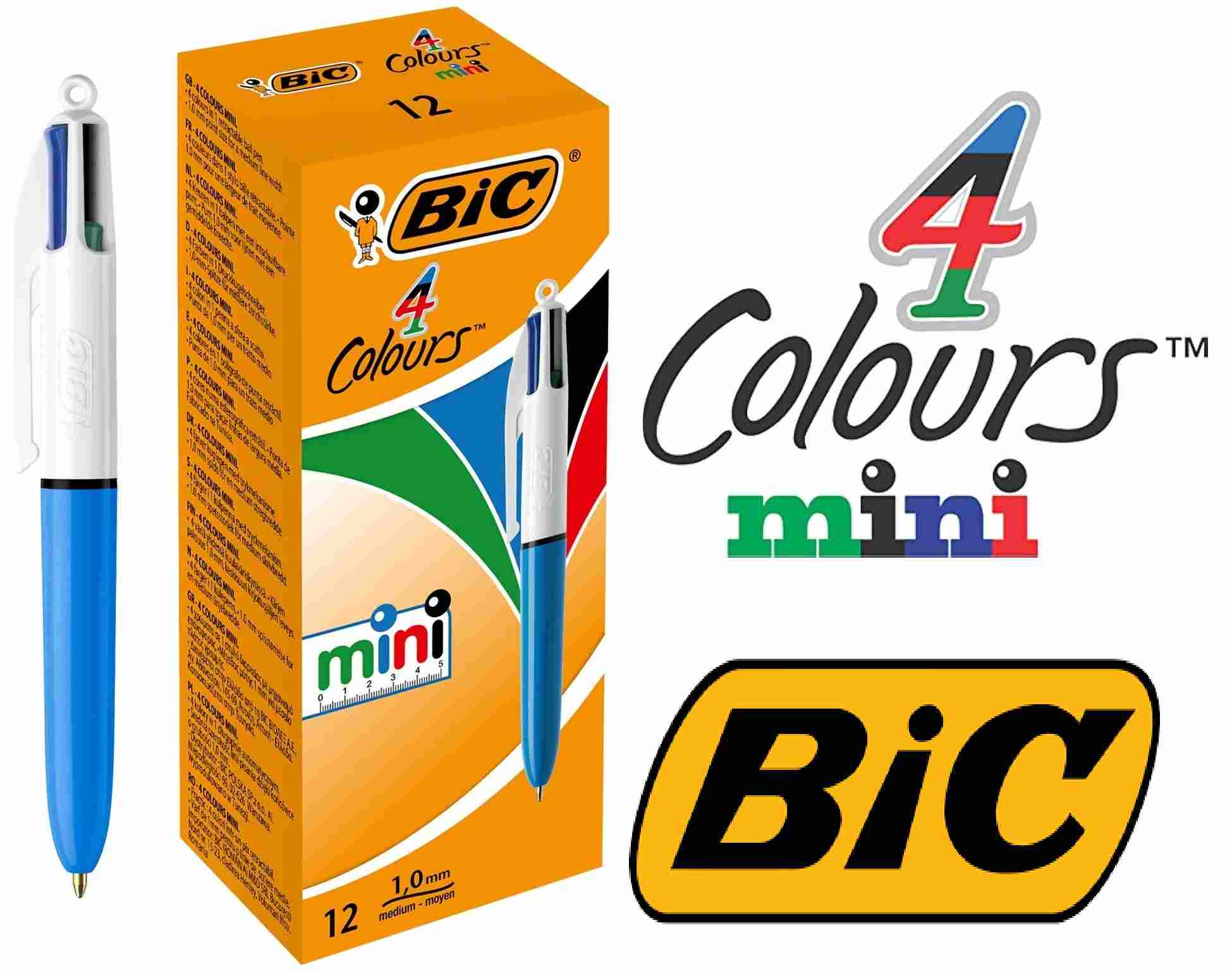 Bolígrafo Bic <br>4 colores Mini